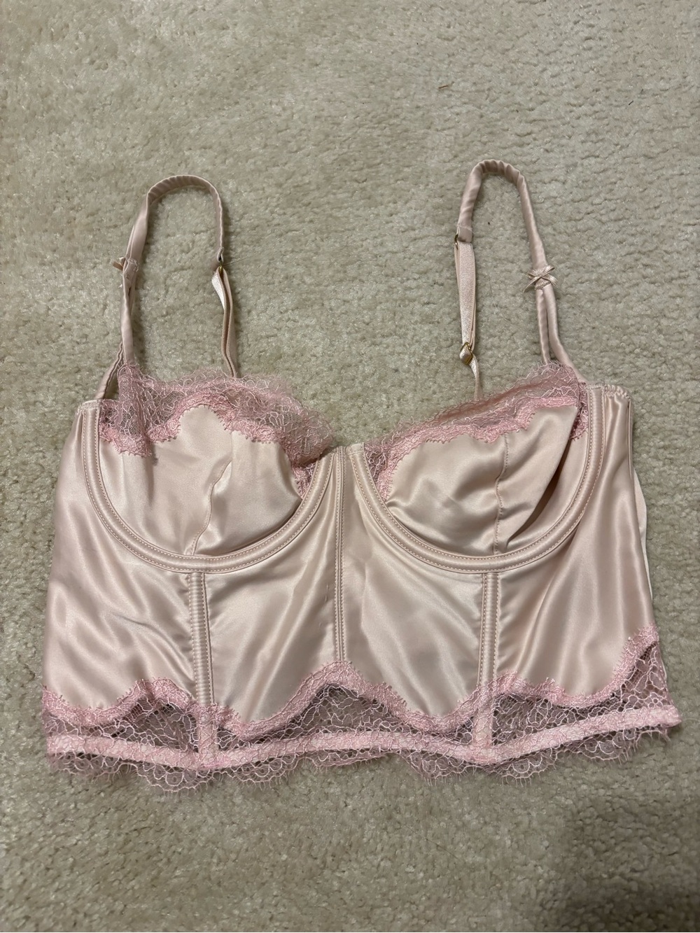 Victoria's Secret Satin Longline Bralette